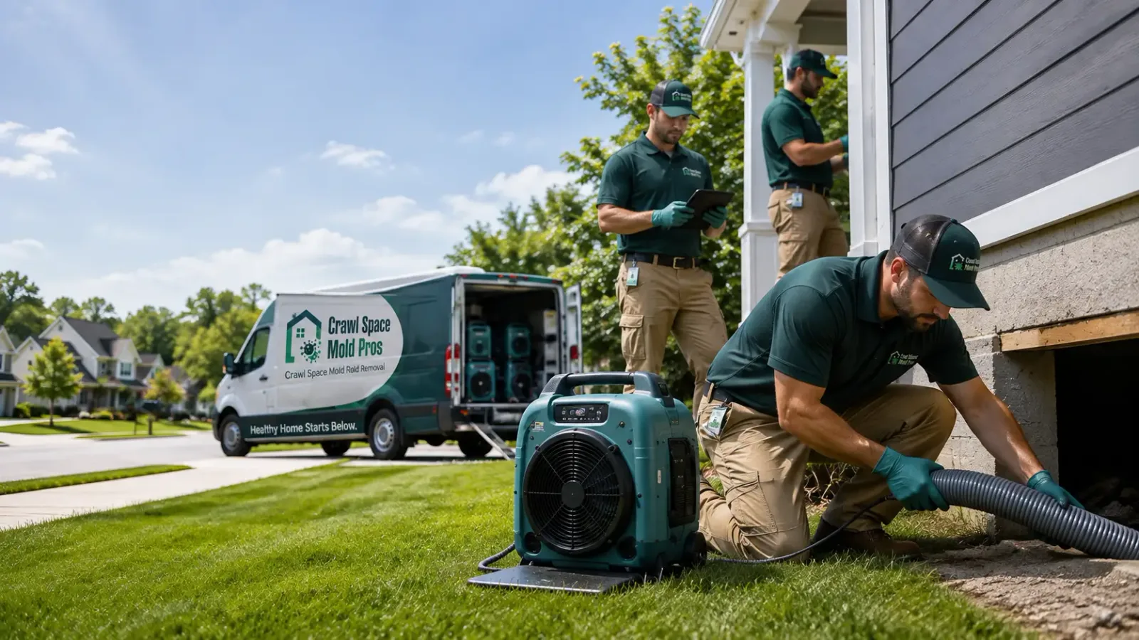 Crawl Space Mold Removal in Iron River, WI